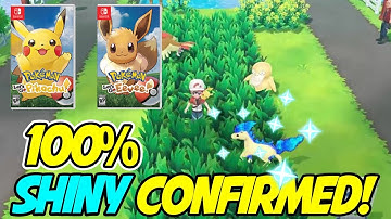 SHINY POKEMON 100% CONFIRMED! Pokemon Let
