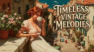 Timeless Vintage Melodies & 1950s Spring Café Music - Cozy Vintage Romantic Songs Playlist