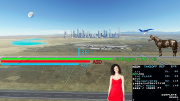 Jet Aircraft Takeoff and Landing Performance V1, Vr, V2, Vt, Vapp, Vref - MSFS