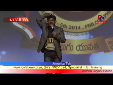 Mimicry Ramesh performing at ATA Convention - 2014