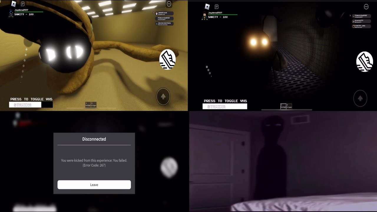 Backrooms [REDACTED] survival - all entities - YouTube
