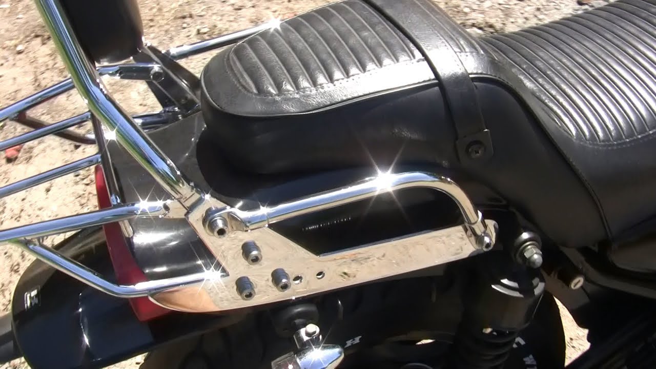 Делаем дуги и ручки пассажира/ kawasaki eliminator 400