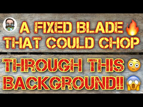 This fixed blade knife is all BUSINESS!! ????????