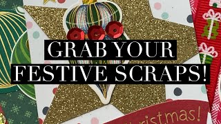 #craftychristmasinjuly Easy festive ATC’s or gift tags.