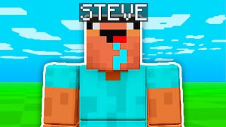 There's a MINECRAFT STEVE AVATAR In ROBLOX..