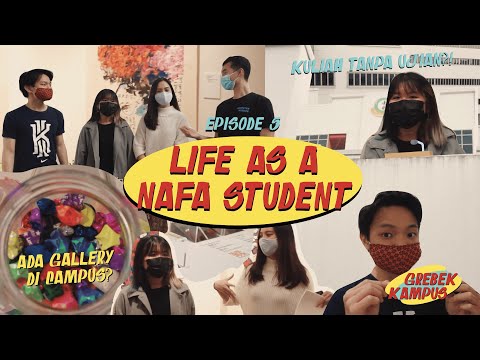 GAADA UJIAN SELAMA KULIAH?!! INILAH KEHIDUPAN ANAK ART DI NAFA! | GREBEK KAMPUS EP 5: NAFA