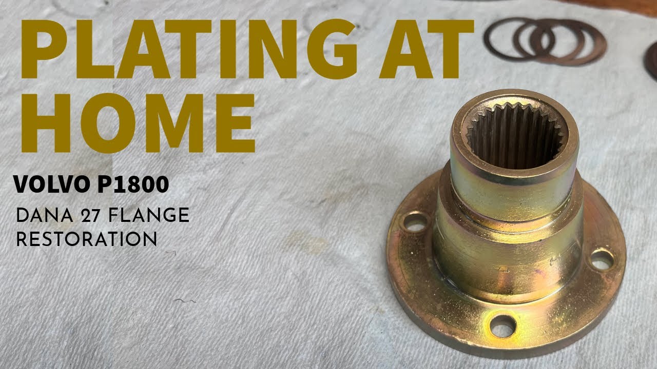 Home Zinc Plating of Dana 27 Pinion Flange