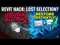 Accidentally Deselected Everything in Revit? Do This!