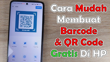 Cara Membuat Barcode Dan QR CODE Sendiri Gratis Lewat HP
