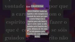 GALATAS 5.16 AS OBRAS DA CARNE E O FRUTO DO ESPÍRITO #palavraquesalva #deustemumapalavrapravoce GALATAS 5.16 AS OBRAS DA CARNE E O FRUTO DO ESPÍRITO #palavraquesalva #deustemumapalavrapravoce