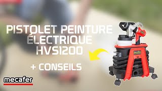 Conseils Dutilisation Du Pistolet De Peinture Hvs1200 Mecafer