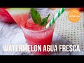 Delicious fresh watermelon water juice  easy homemade fresh watermelon recipe