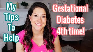 GESTATIONAL DIABETES || tips for keeping low blood sugar all day (4th time having GD) meal ideas