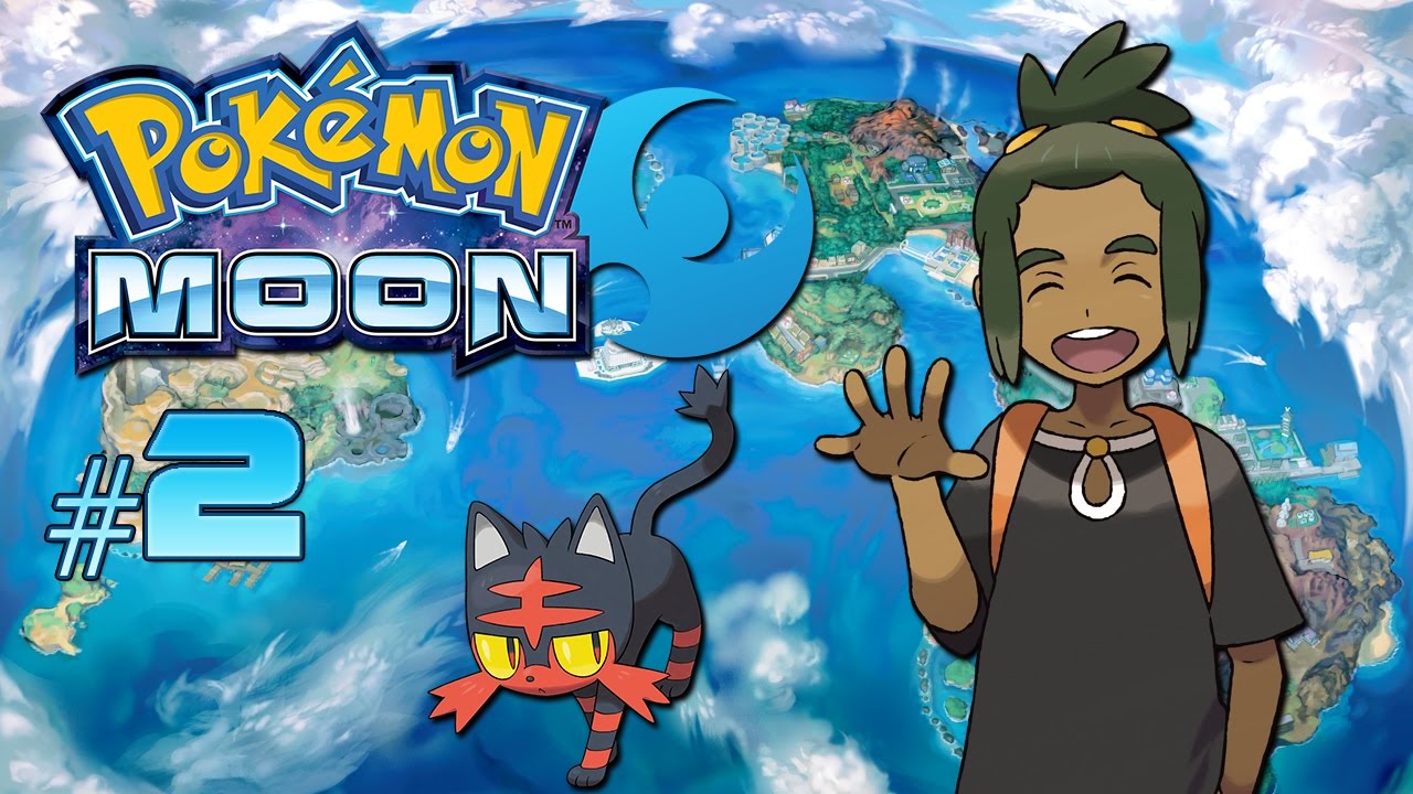 Pokémon Moon: Part 2 - The Rival, Hau - YouTube