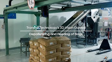 【TransferTech】Efficient 3D Vision-Guided Robotic Depalletizing and Feeding of Bags|Chemical Industry