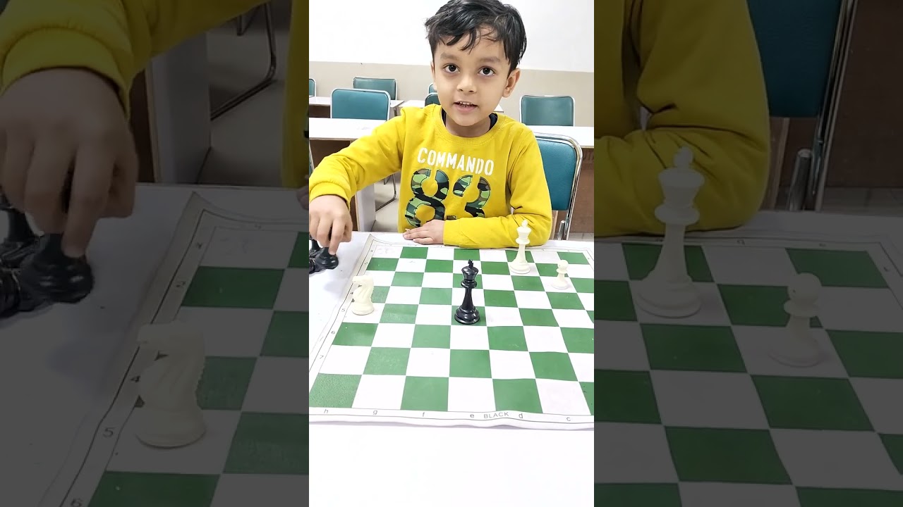 KNIGHT FORK with VIRAJ (5 year old)