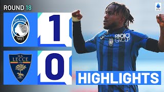 ATALANTA-LECCE 1-0 | HIGHLIGHTS | Lookman edges Lecce | Serie A 2023/24