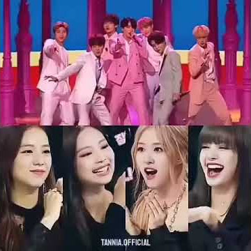 Blackpink reacts to BTS Boy With luv💜😏 Lizkook 😊