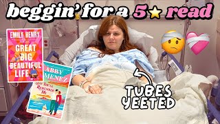 reading romance because i got my tubes removed 🥰