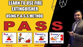 How to use a fire extinguisher | PASS method in hindi | PASS Rule @SafetyTrainerNebosh