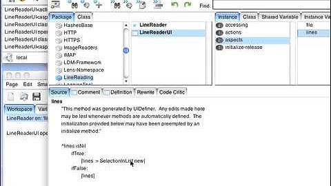 Tutorial: VisualWorks Core Libraries - Hooking Up a USer Interface and Domain Model