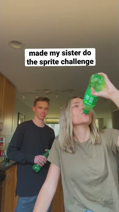 DO NOT attempt the sprite challenge #shorts