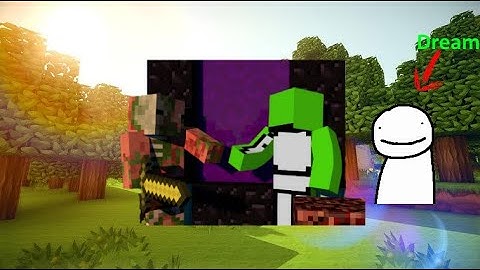 Hướng dẫn cách xây cổng địa ngục nhanh như Dream (Không cần Diamond Pickaxe)