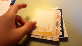 March Scraptastic This Life Noted Project Life Kit