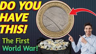 Thumbnail 2016 UK £2 Coin  The First World War Army Centenary Commemorative Coin