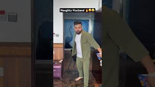 Thumbnail for Naughty Husband 🔥😝 #swatimonga #rajatswati #husbandwife #funny #comedy #couplegoals #ytshorts