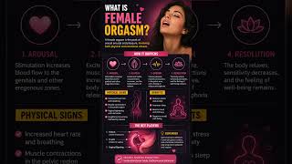 What happens during female orgasm (science-backed breakdown) #health #anatomy