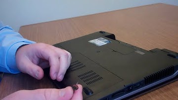 Asus N53 Installing Memory (or Hard Drive )