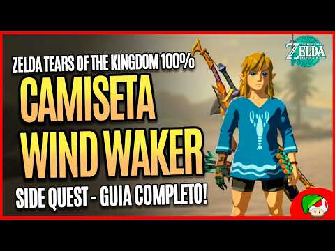 WIND WAKER SHIRT, DAD'S BLUE SHIRT - ZELDA TOTK