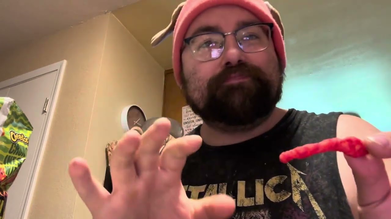 Trying shit: Hot Cheetos Dill Pickle Flavor