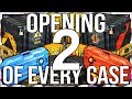 OPENING 2 OF EVERY CS:GO CASE EVER (64 CASE UNBOX)