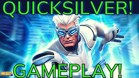 Quicksilver Gameplay and Showcase! Marvel Contest of Champions