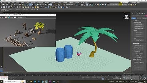 3DsMax Tutorials, Learn 3D Modeling Low Poly Game Assets from Scratch in 3DsMax ( Part 1)