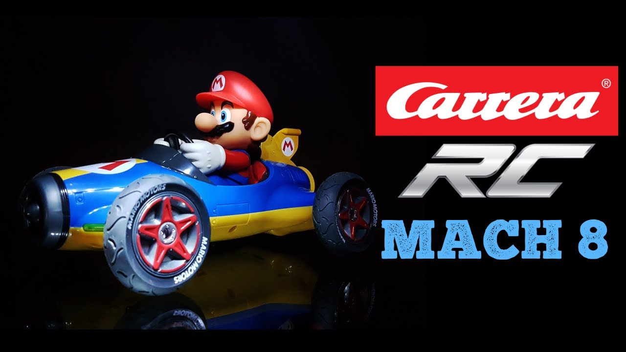Mach 8 Carrera RC Mario Kart 8 - Carros de Colección 1 18 - YouTube