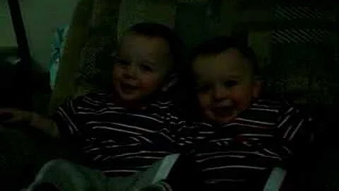 Cute Twin Boys Love Their Aunt