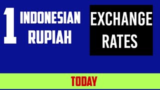 Indonesian Rupiah- Usdidr Exchange Rates Today October 23 2023