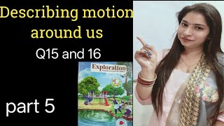 Describing motion around us l Exploration class 9 Exercise numerical part 5 New NCERT 