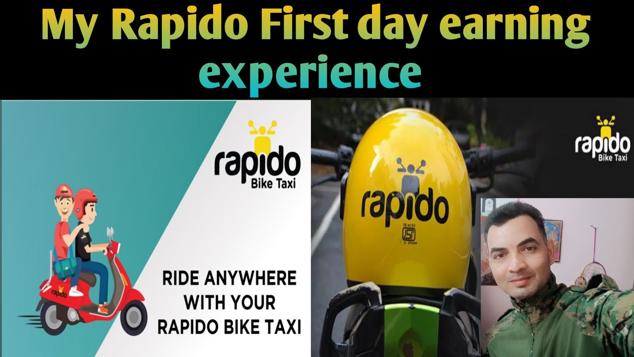 Rapido Bike Taxi First Day Working Rapido Captain Earnings Rapido