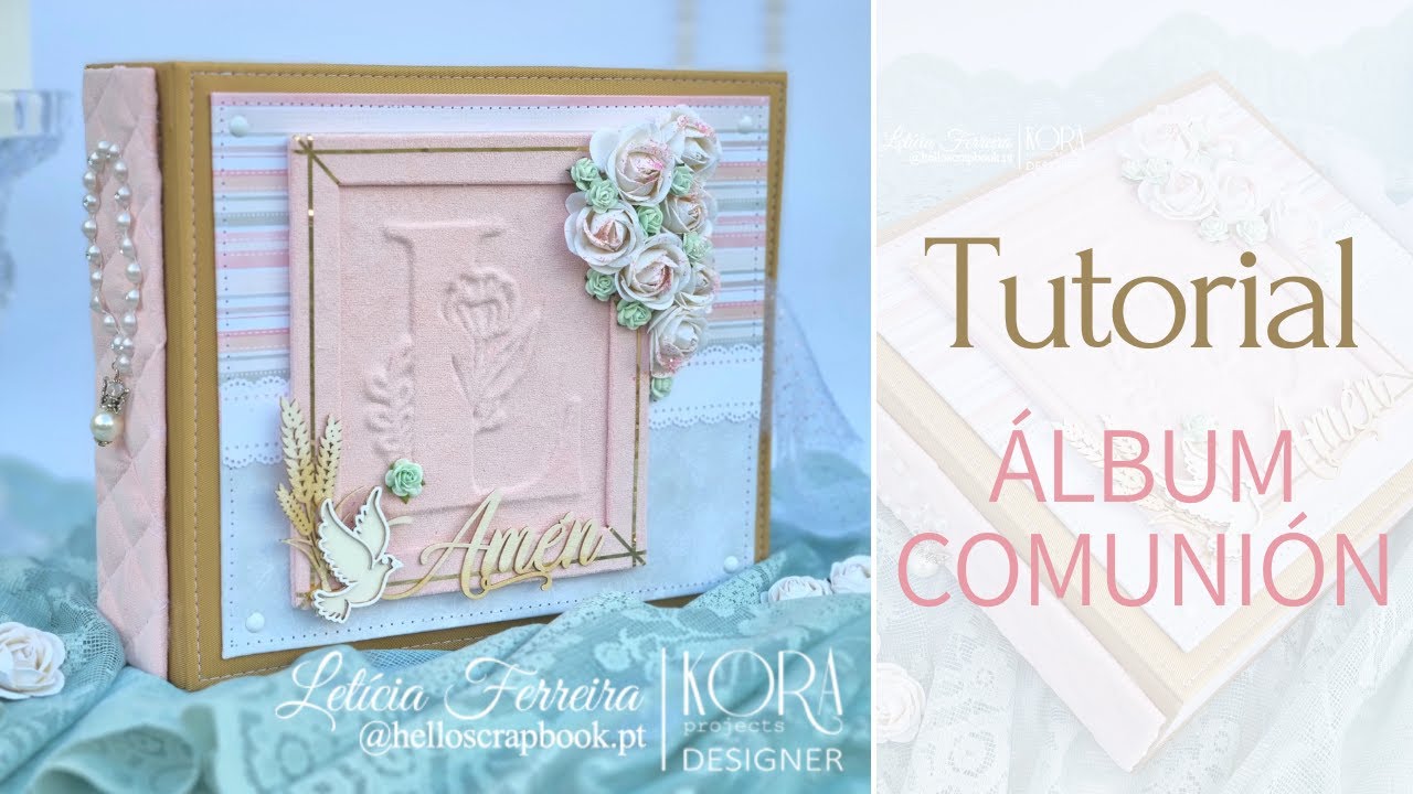 BLOG de KORA projects: TUTORIAL. Mini álbum romántico Princess Garden.