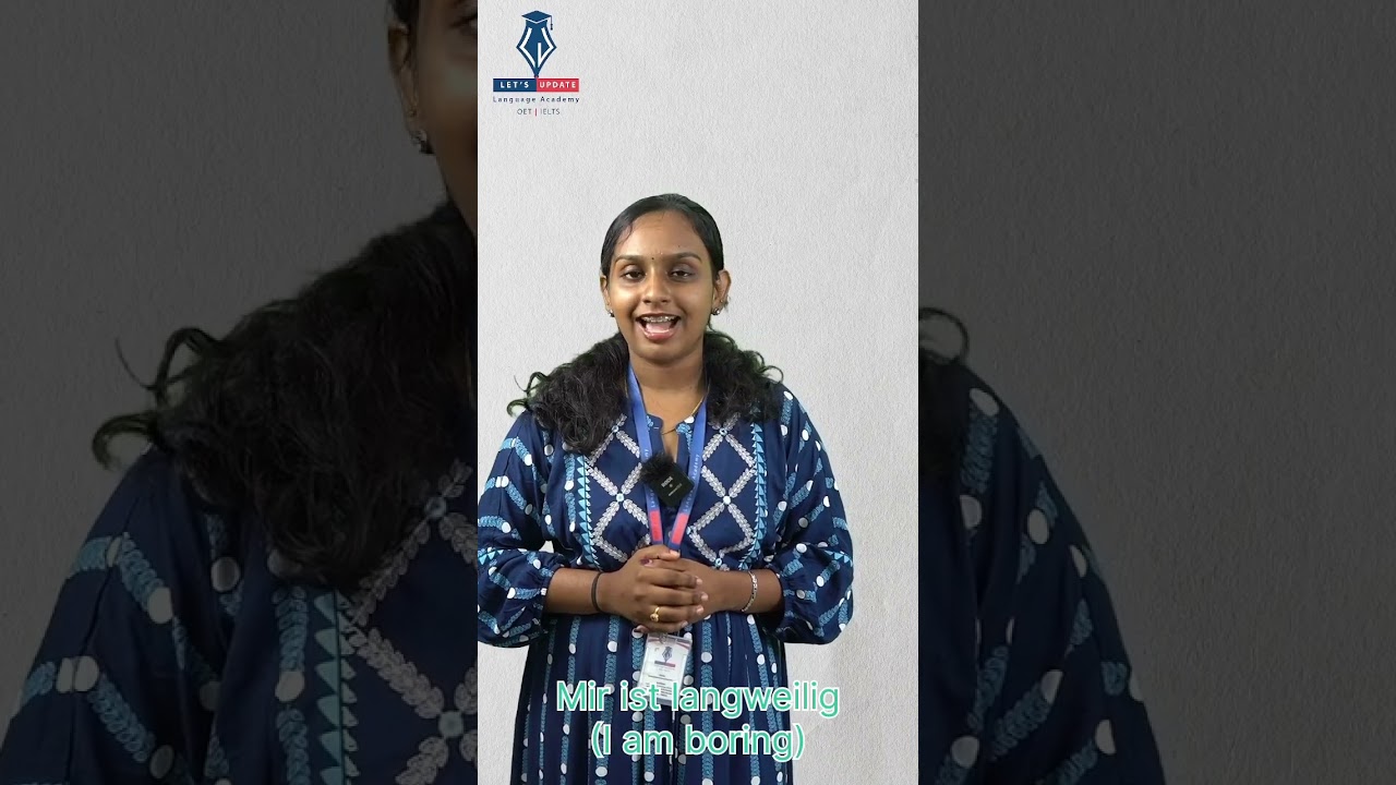 Express your mood in German