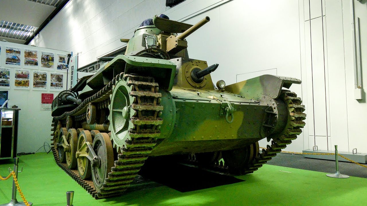 動画で愉しむ実車「九五式軽戦車（4335号車）」【#静岡ホビーショー