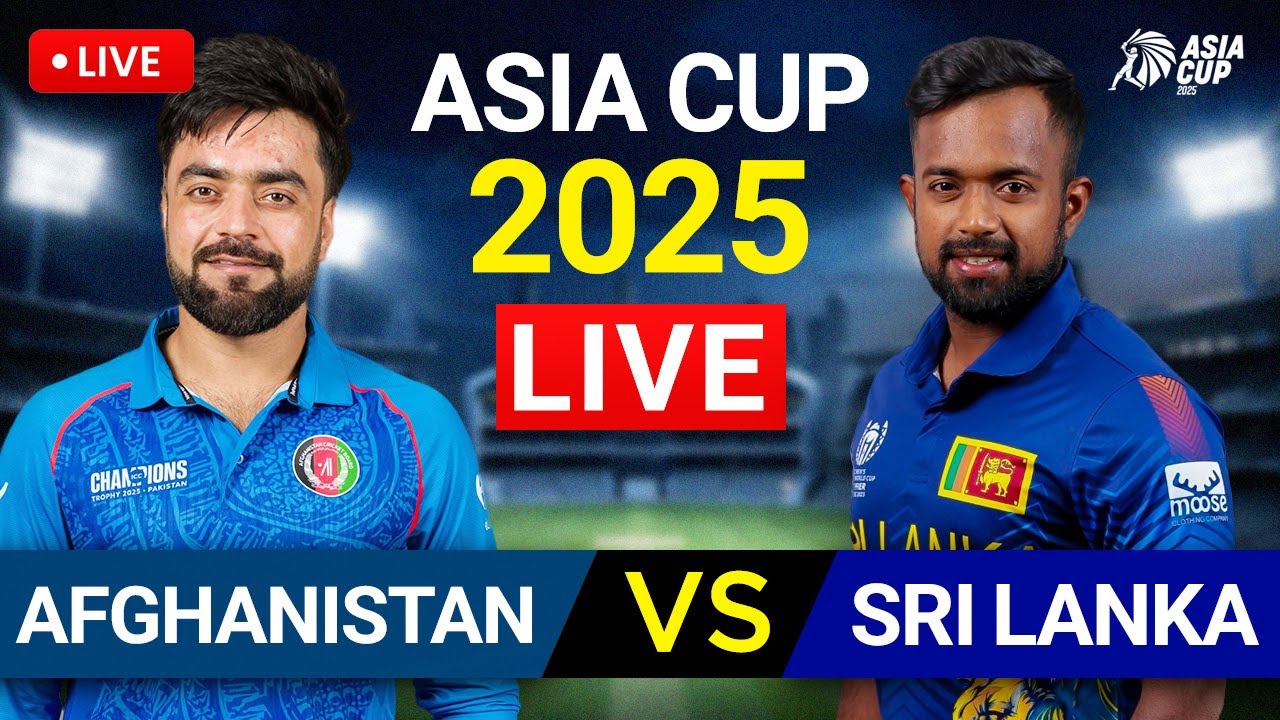 🔴 Sri Lanka vs Afghanistan Live | 11th Match Asia Cup T20 2025 | SL vs AFG Live Commentary