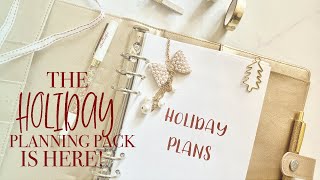 Holiday Planning Inserts Flip through | The Stationery Muse