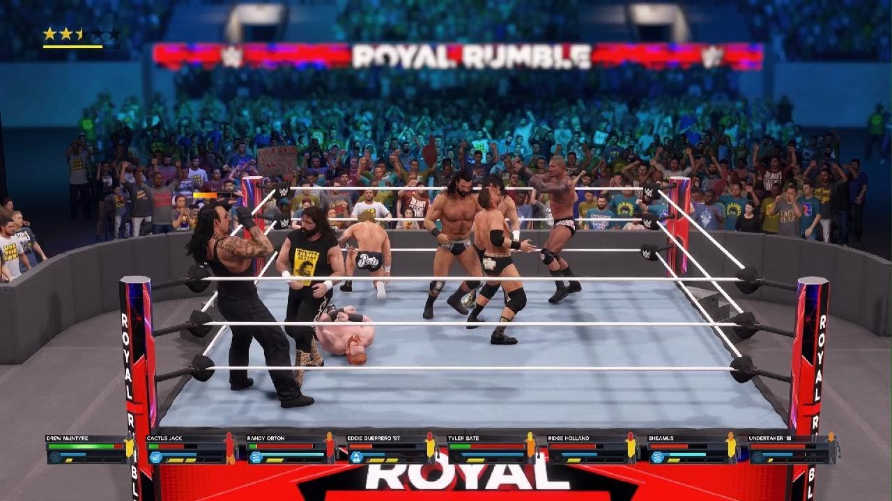 WWE 2K23 ROYAL RUMBLE FINALE