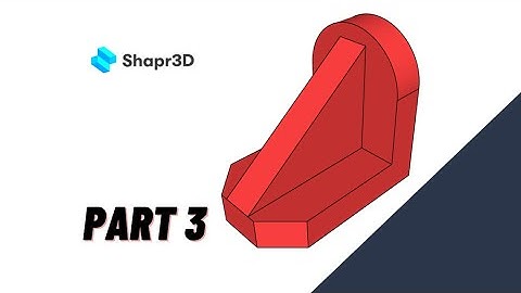 Shapr3D for absolute beginners - Part 3