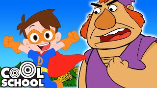 drew turns into a giant drew pendous saves snow white cool school cartoons for kids